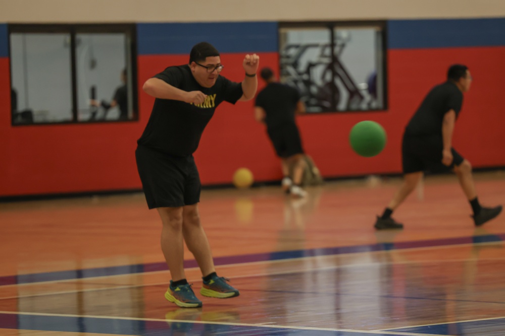 HHC, 89th MP Bde. Dodgeball Game