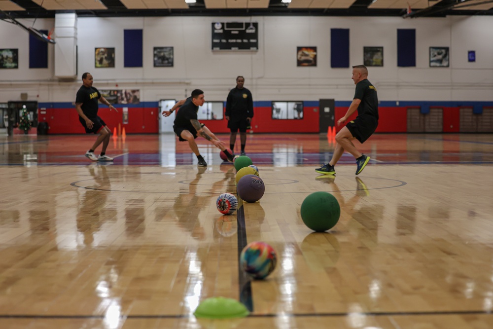 HHC, 89th MP Bde. Dodgeball Game