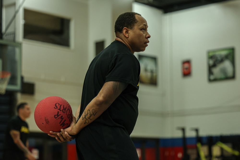 HHC, 89th MP Bde. Dodgeball Game