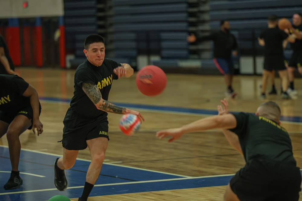 HHC, 89th MP Bde. Dodgeball Game