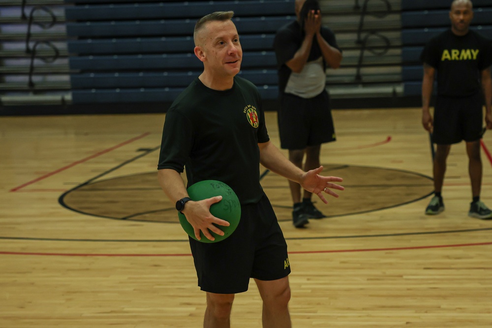 HHC, 89th MP Bde. Dodgeball Game