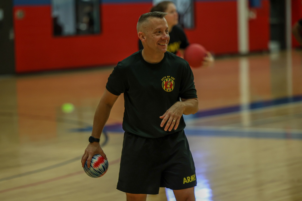 HHC, 89th MP Bde. Dodgeball Game