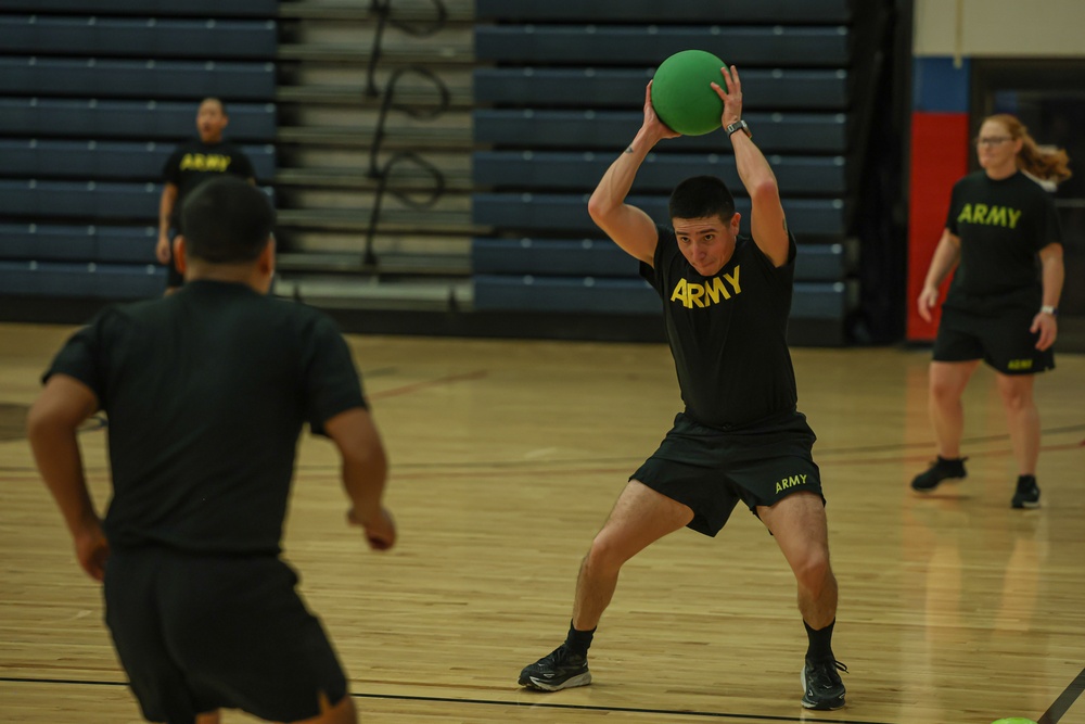 HHC, 89th MP Bde. Dodgeball Game