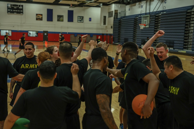 HHC, 89th MP Bde. Dodgeball Game