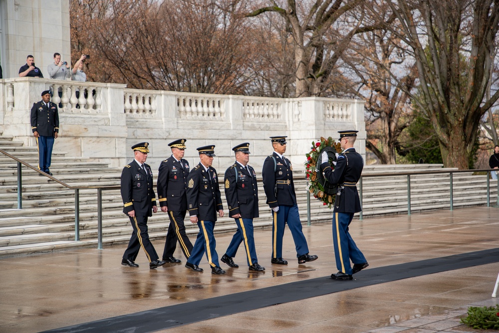 30th Infantry Division Wreath Laying Ceremony