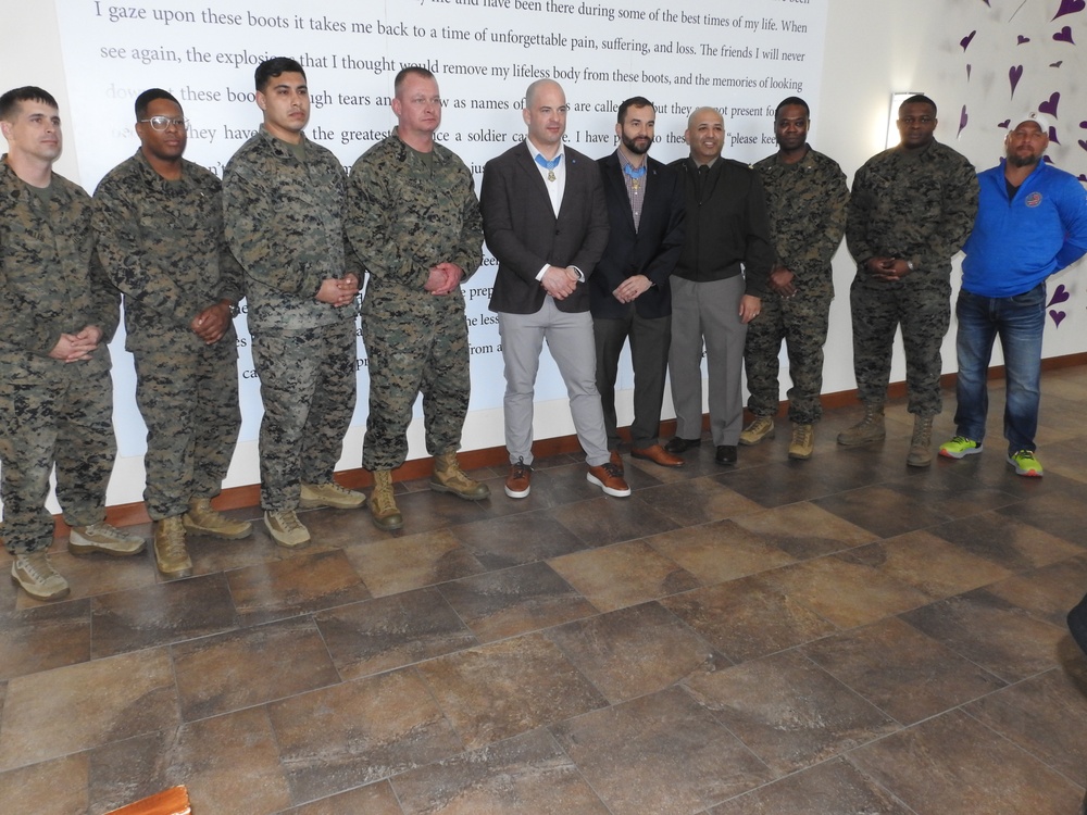 Medal of Honor recipients visit patients, staff at Walter Reed