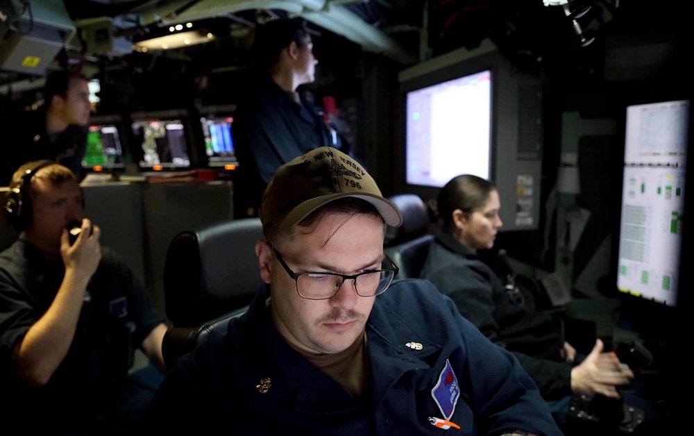 USS New Jersey (SSN 796) Underway Operations