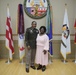 Promotion ceremony for Deputy G4, CW4 Pierre Ligonde