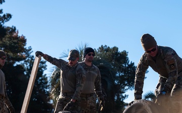 CTCS Airmen complete teambuilding challenge during Perkins Challenge