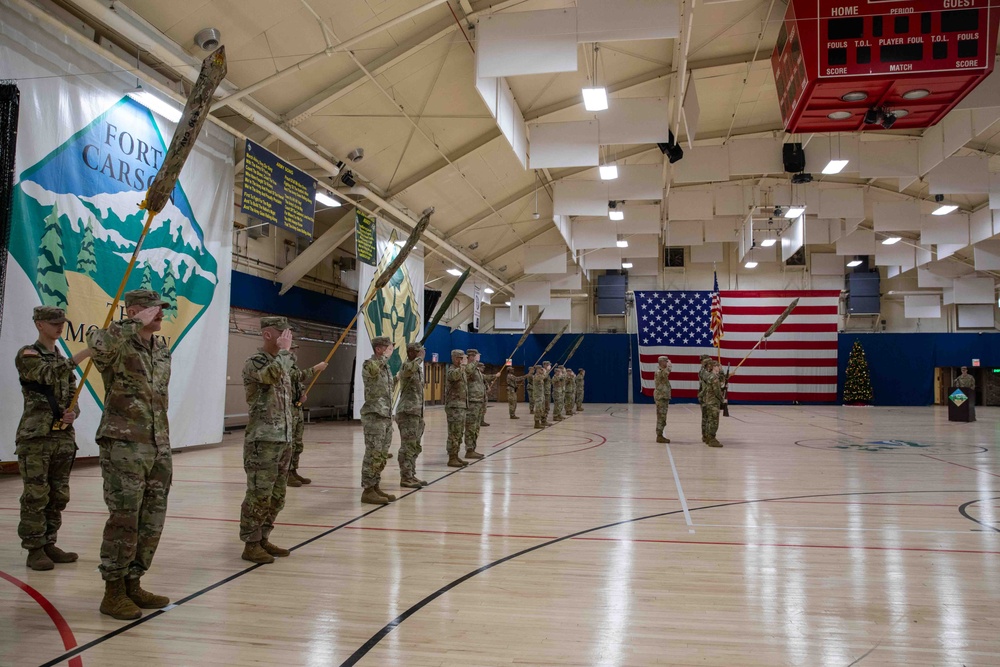 3ABCT Uncasing Ceremony