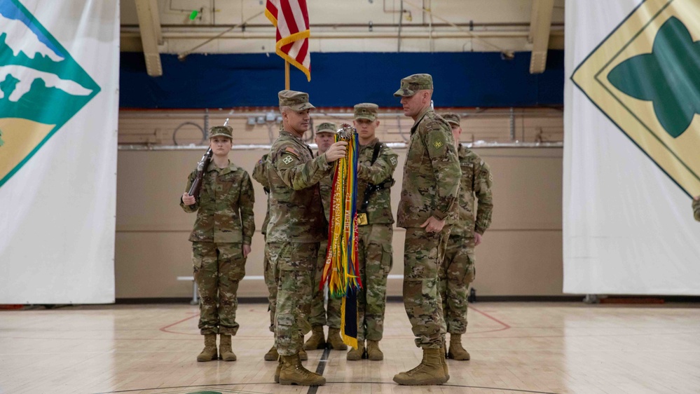 3ABCT Uncasing Ceremony