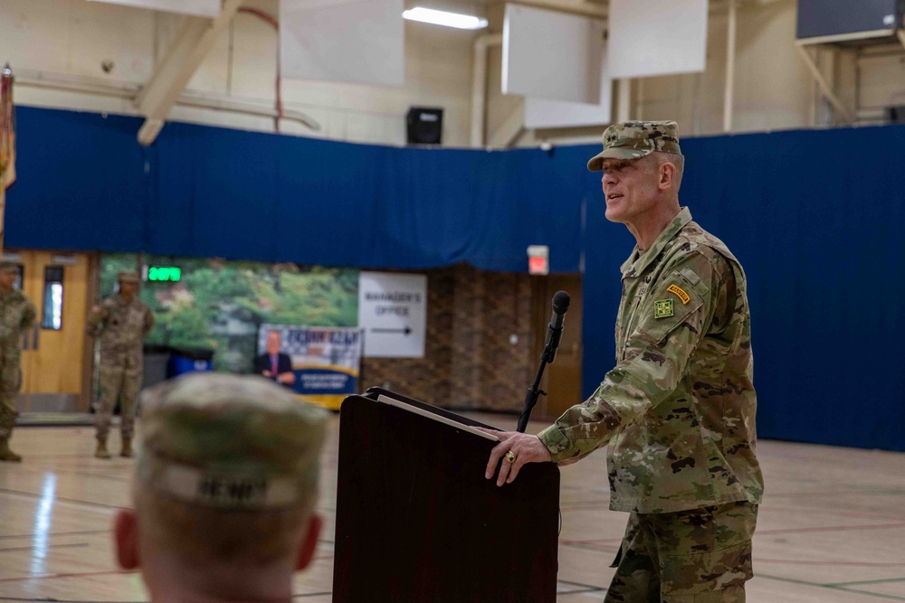 3ABCT Uncasing Ceremony