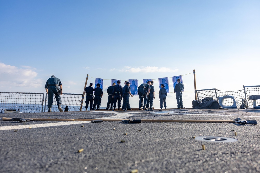 Benfold Small Arms Qualifications