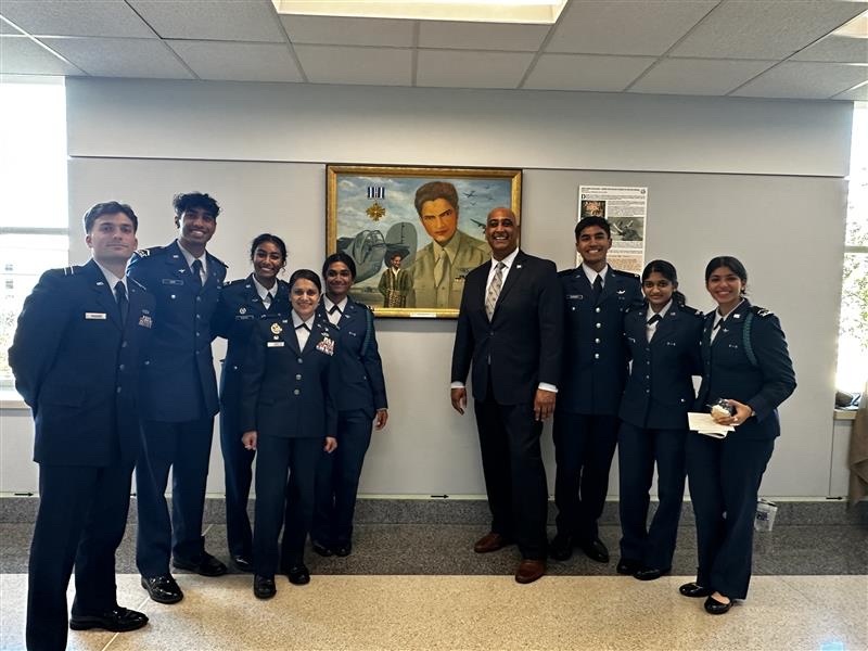 Cadets honor Indian-American hero in Pentagon ceremony