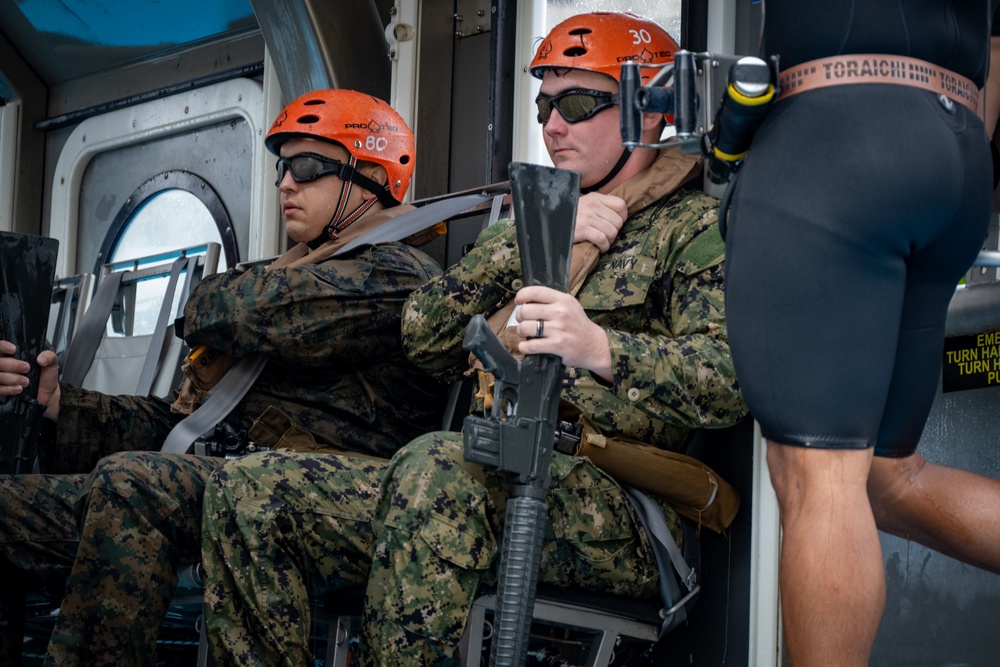 Preparing for the Mission: MEU Helo Dunker Training