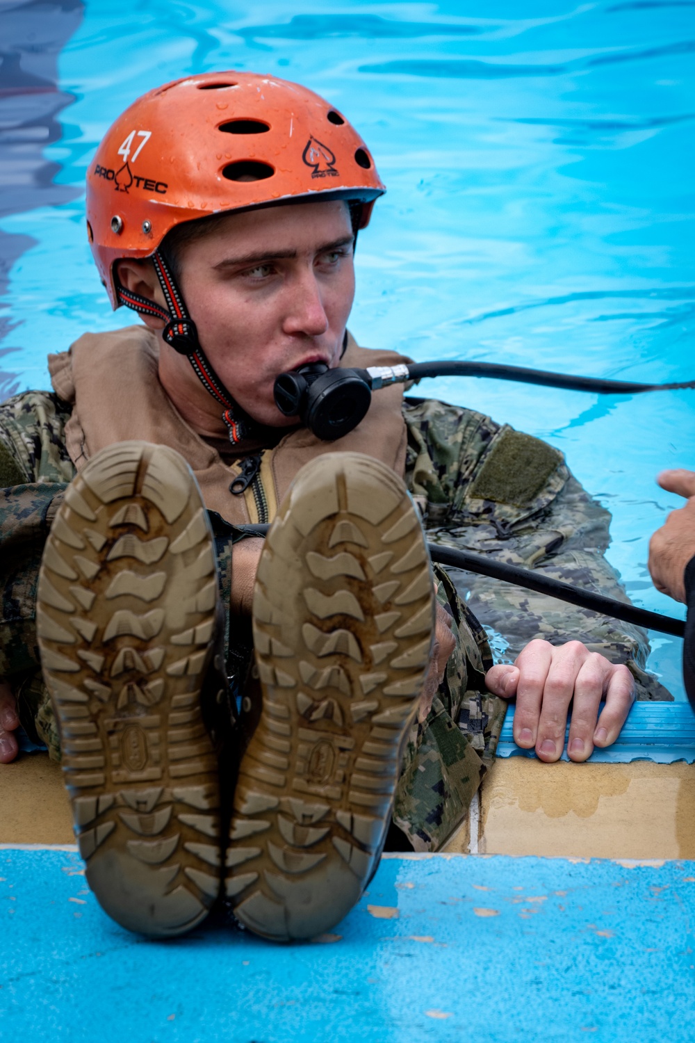 Preparing for the Mission: MEU Helo Dunker Training