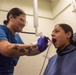 USS Ronald Reagan (CVN 76) Sailors perform dental cleaning