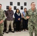 NAVFAC PAC Commander presents coin to NAVFAC Hawaii employees