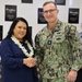 NAVFAC PAC Commander presents coin to NAVFAC Hawaii employees