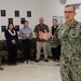 NAVFAC PAC Commander presents coin to NAVFAC Hawaii employees