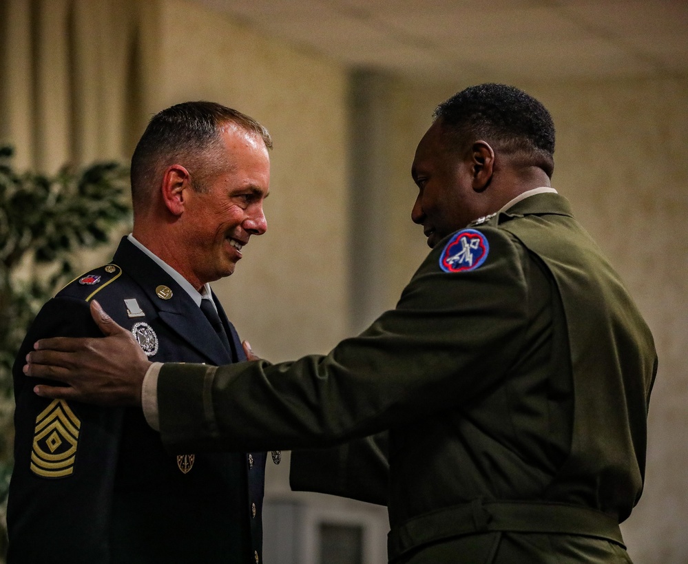 207th Military Intelligence Brigade (Theater) Honors Soldier at Retirement Ceremony