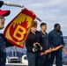 USS Benfold Aircraft Fire Fighting Training