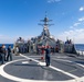 USS Benfold Aircraft Fire Fighting Training