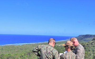 OICC leadership discuss construction concerns with Rear Adm. Jeffrey Kilian