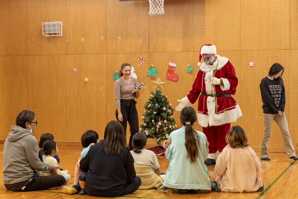 The Merry Marine Toy Drive gifts toys to Koza Child Guidance Center