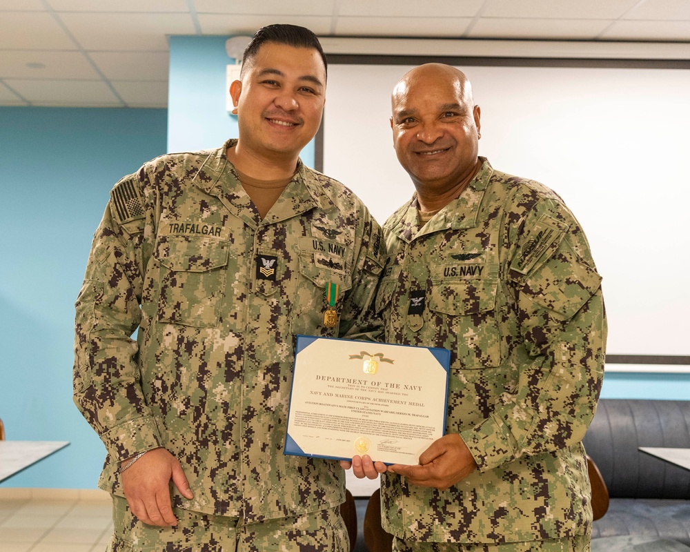 NAVSUP award ceremony at NSA Souda Bay