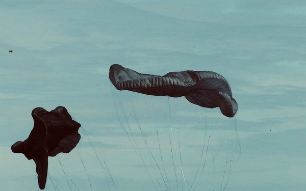 M1997A1 (HMMWV) successfully airdropped on Papa, Hungary Drop Zone (DZ)
