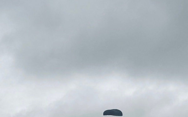 Four Container Delivery Systems (CDS) are successfully airdropped