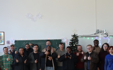 3-10th BCT participates in The Salvation Army Angel Tree Program in Romania