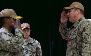 Task Force 53 Holds Change of Command Ceremony