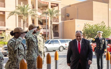 SECNAV Carlos Del Toro Visits NSA Bahrain