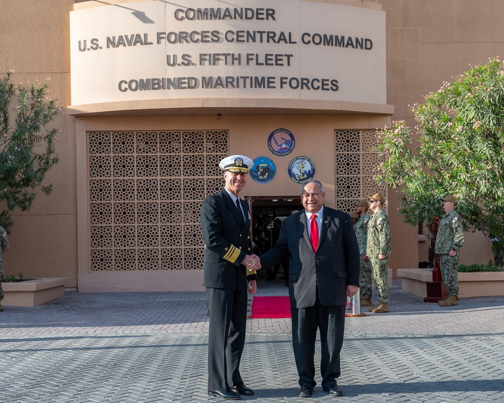 SECNAV Carlos Del Toro Visits NSA Bahrain