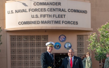 SECNAV Carlos Del Toro Visits NSA Bahrain