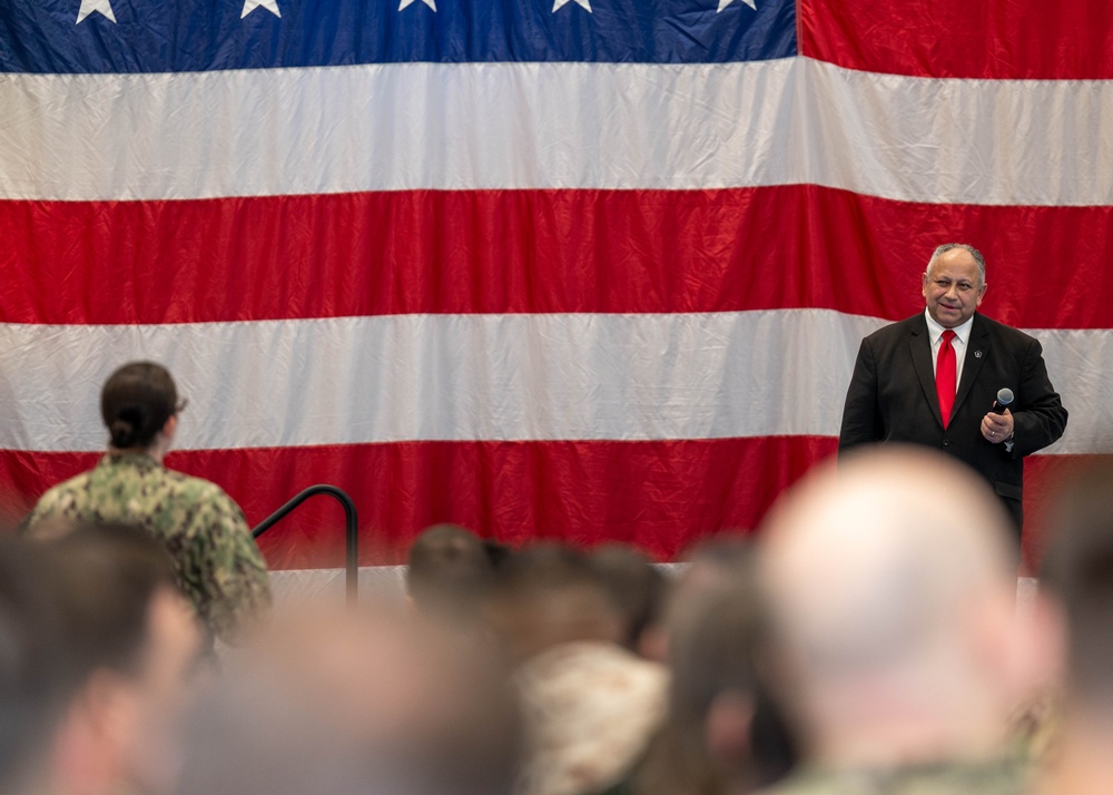 SECNAV Carlos Del Toro Visits NSA Bahrain