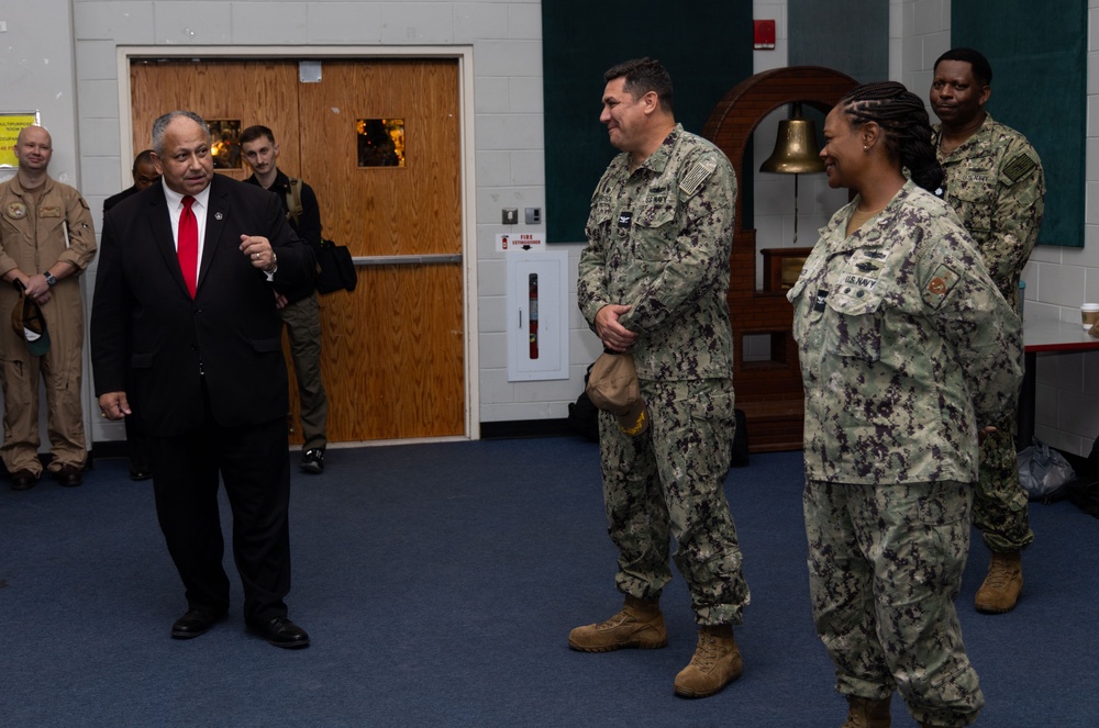 SECNAV Carlos Del Toro Visits NSA Bahrain