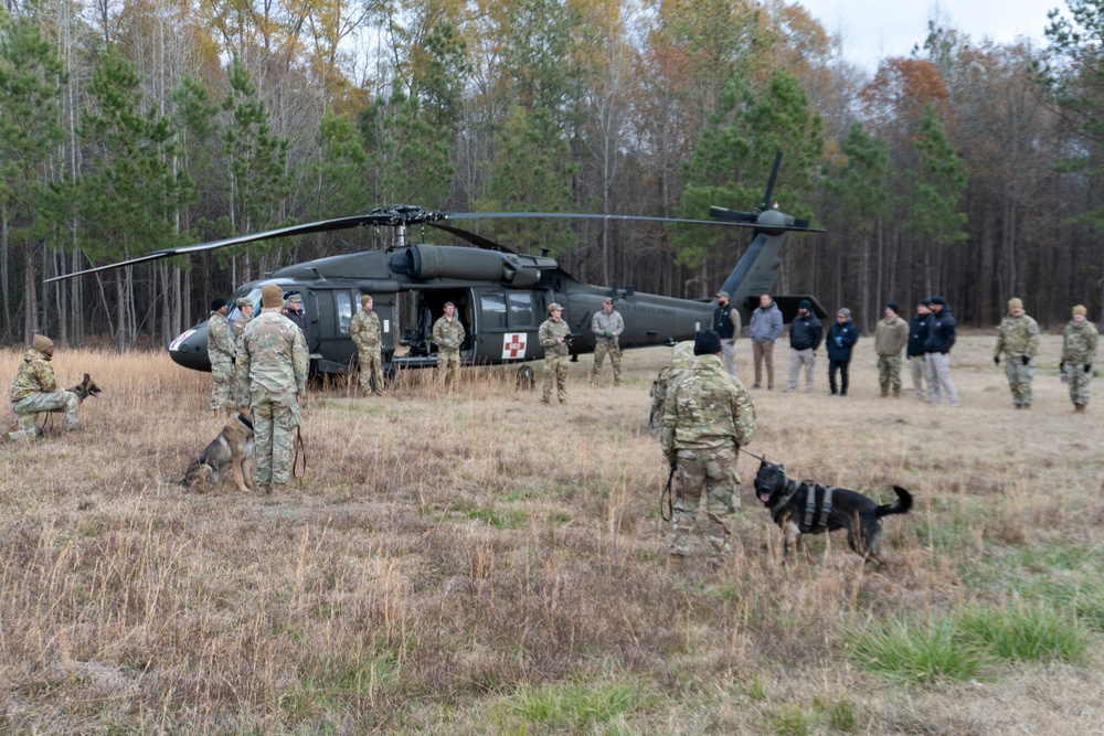 Military Working Dog Deployment Event