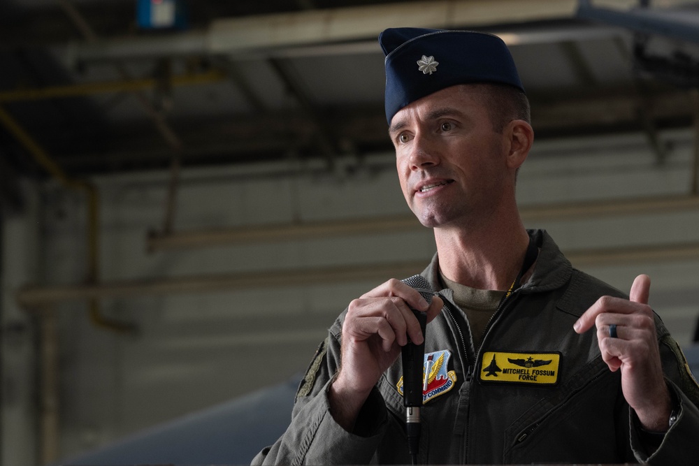 336th Fighter Squadron Change of Command