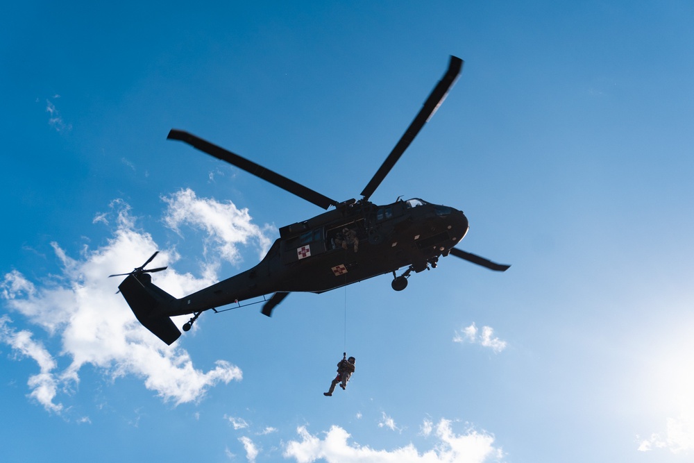 MEDEVAC Hoist Training