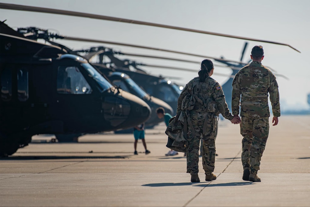 Idaho Army National Guard Aviation couple assigned to KFOR 34 exemplifies the strength of dual-military marriage