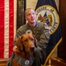 USS Carl Vinson (CVN 70) Welcomes Rudder, a Mental Health Facility Dog