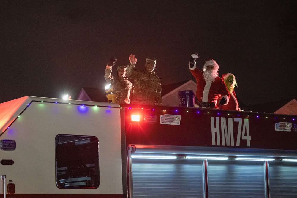 From Santa to sirens: Andrews lights up the holidays with parade