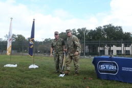 M2A1 105mm Howitzer Static Display Groundbreaking Ceremony