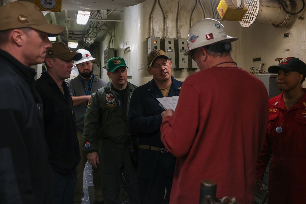 USS Wasp Conducts Post-Deployment Maintenance Availability