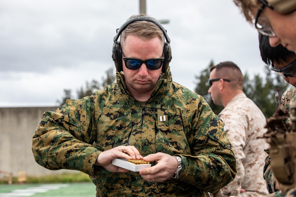 Marine Corps Marksmanship Competition Far East Team Shoots 24 