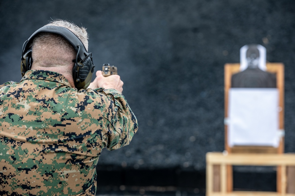 Marine Corps Marksmanship Competition Far East Team Shoots 24 