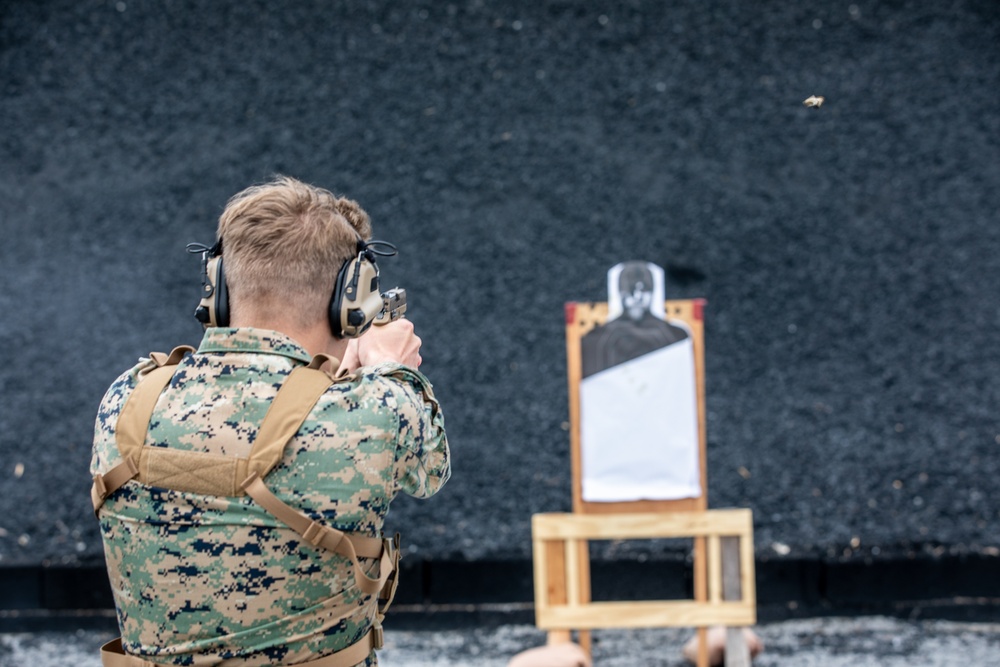 Marine Corps Marksmanship Competition Far East Team Shoots 24 